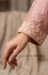 Raakhi By Aurraa Chinon Beads Work Designer Sharara Suits
